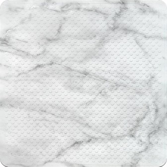 Badematte Marmor 53 x 53 cm