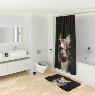 3-teiliges Badezimmer Set Cool Cat